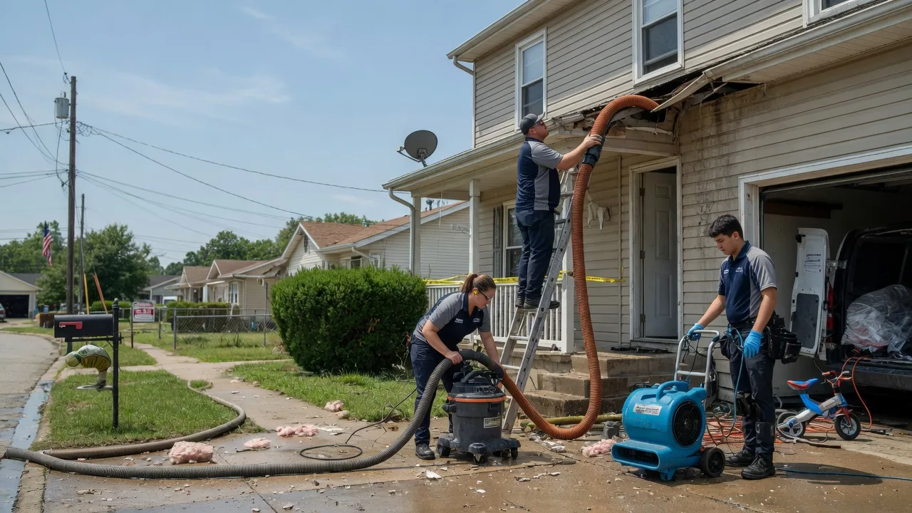 Water Damage Restoration in Des Moines, IA near me